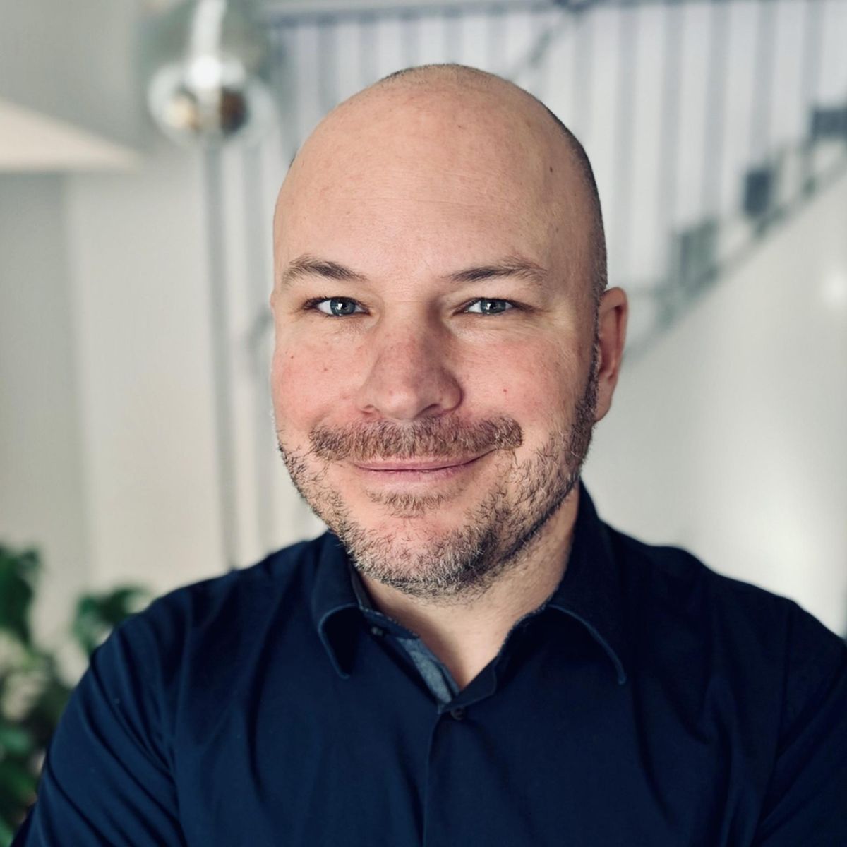 Projektleiter Matthias Milberg von der Podcastfabrik