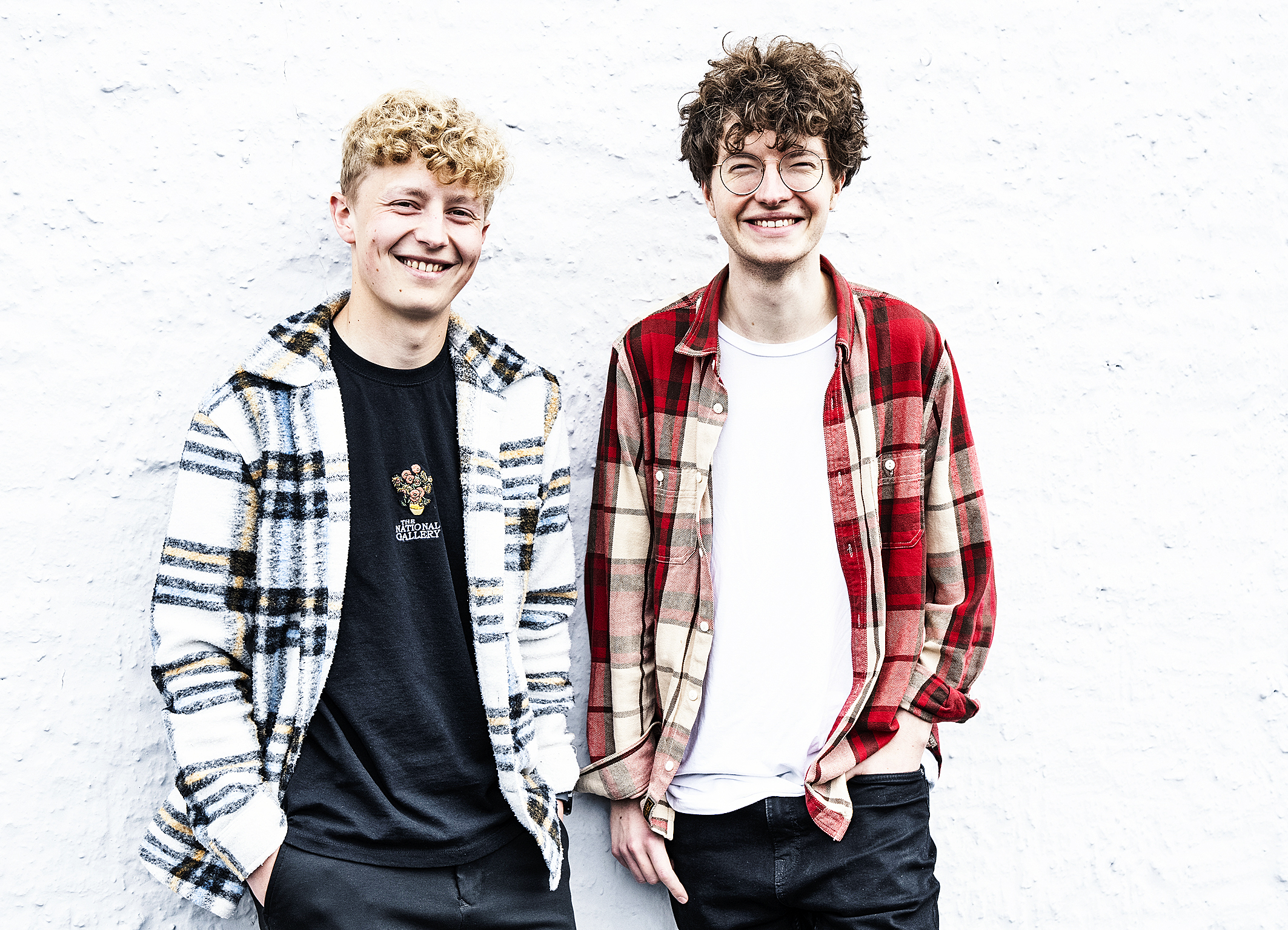 Die Morgenmoderatoren Maurice Flege und Domi